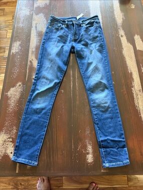 KanCan Women's Slim Jeans in Blue Wash